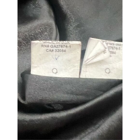 Eva Franco Anthropologie Women's Black Lock Tweed Asymmetrical Midi Skir… - Picture 6 of 6